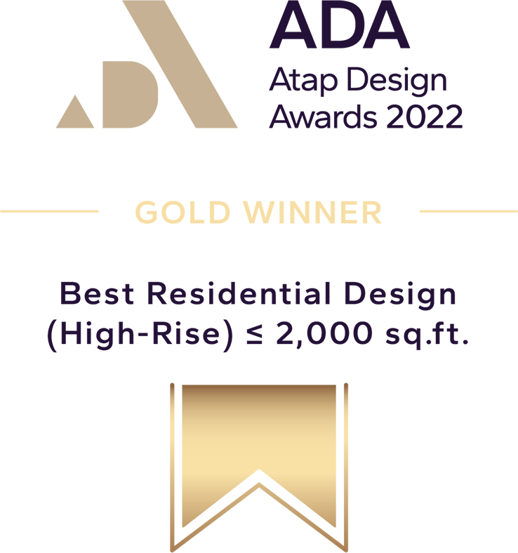 ATAP 22 Best Residential Design (High-Rise) ≤ 2,000 sq.ft.-Gold